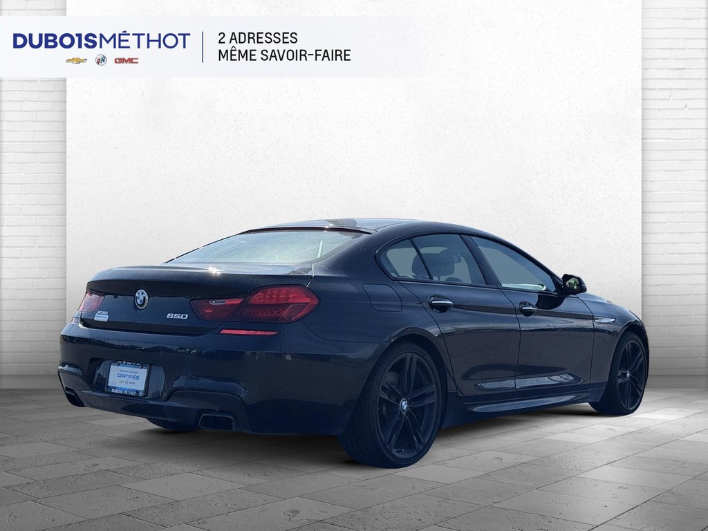 2016 BMW 6 Series 650 GRAN COUPE, XDRIVE, V8 4.4L AUTOMATIQUE !!! in Plessisville, Quebec - 9 - w1024h768px