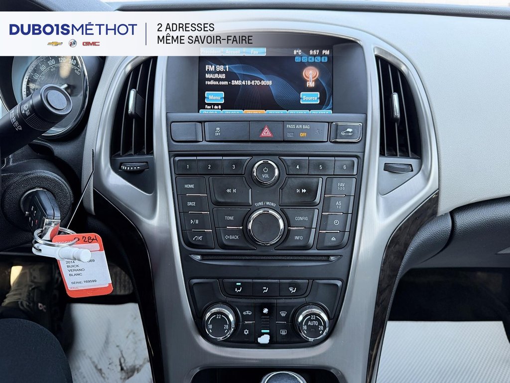 2014 Buick Verano CONVENIENCE 1, CAMERA, AUTOMATIQUE, 2.4L !!! in Plessisville, Quebec - 19 - w1024h768px