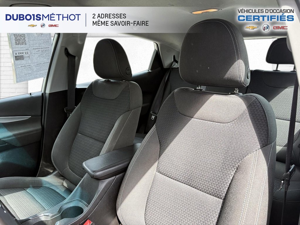 2022 Chevrolet Bolt EV 1LT, 100% ELECTRIQUE, SIEGES + VOLANT CHAUFFANTS!! in Plessisville, Quebec - 18 - w1024h768px