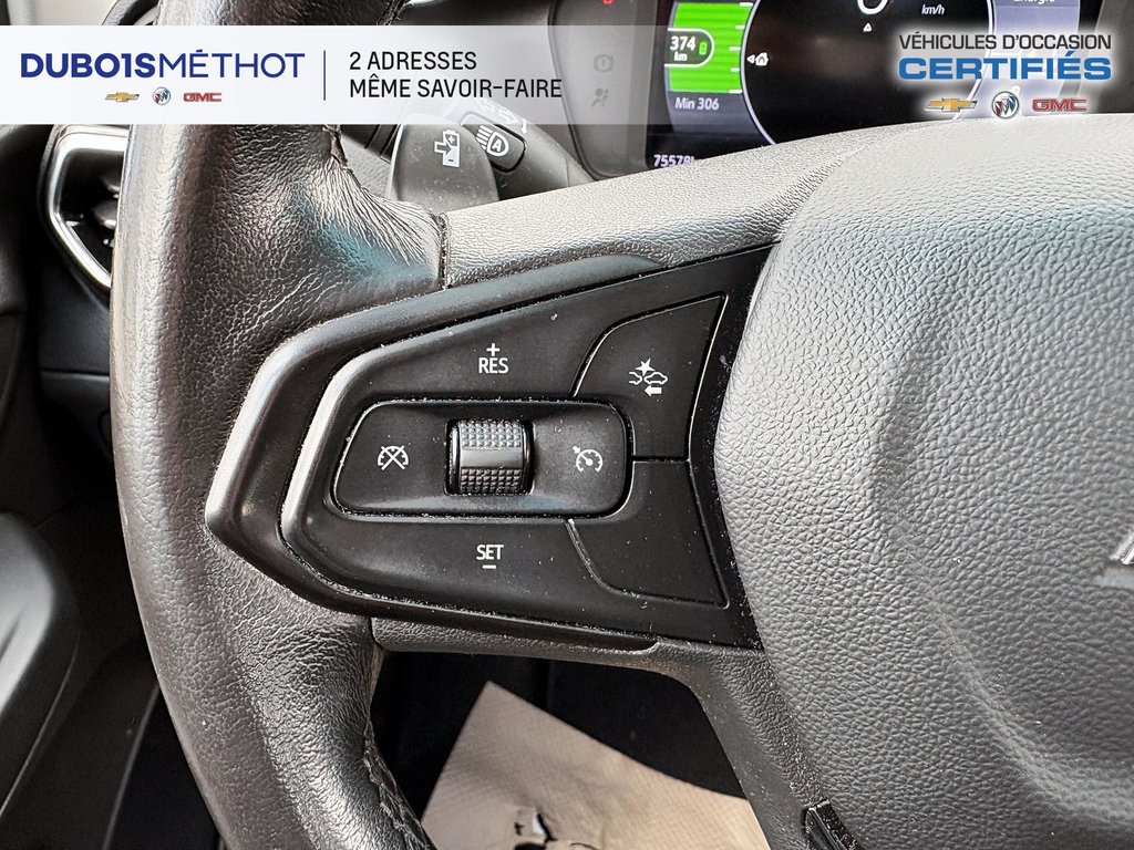 2022 Chevrolet Bolt EV 1LT, 100% ELECTRIQUE, SIEGES + VOLANT CHAUFFANTS!! in Plessisville, Quebec - 24 - w1024h768px