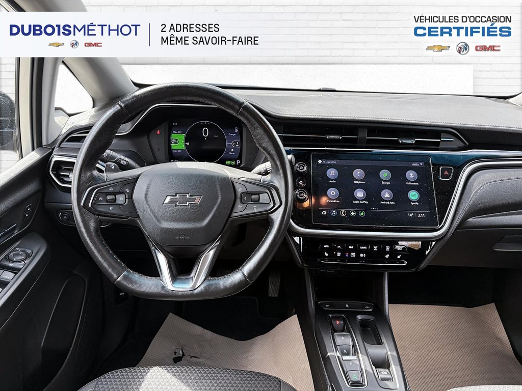 2022 Chevrolet Bolt EV 1LT, 100% ELECTRIQUE, SIEGES + VOLANT CHAUFFANTS!! in Plessisville, Quebec - 16 - w1024h768px