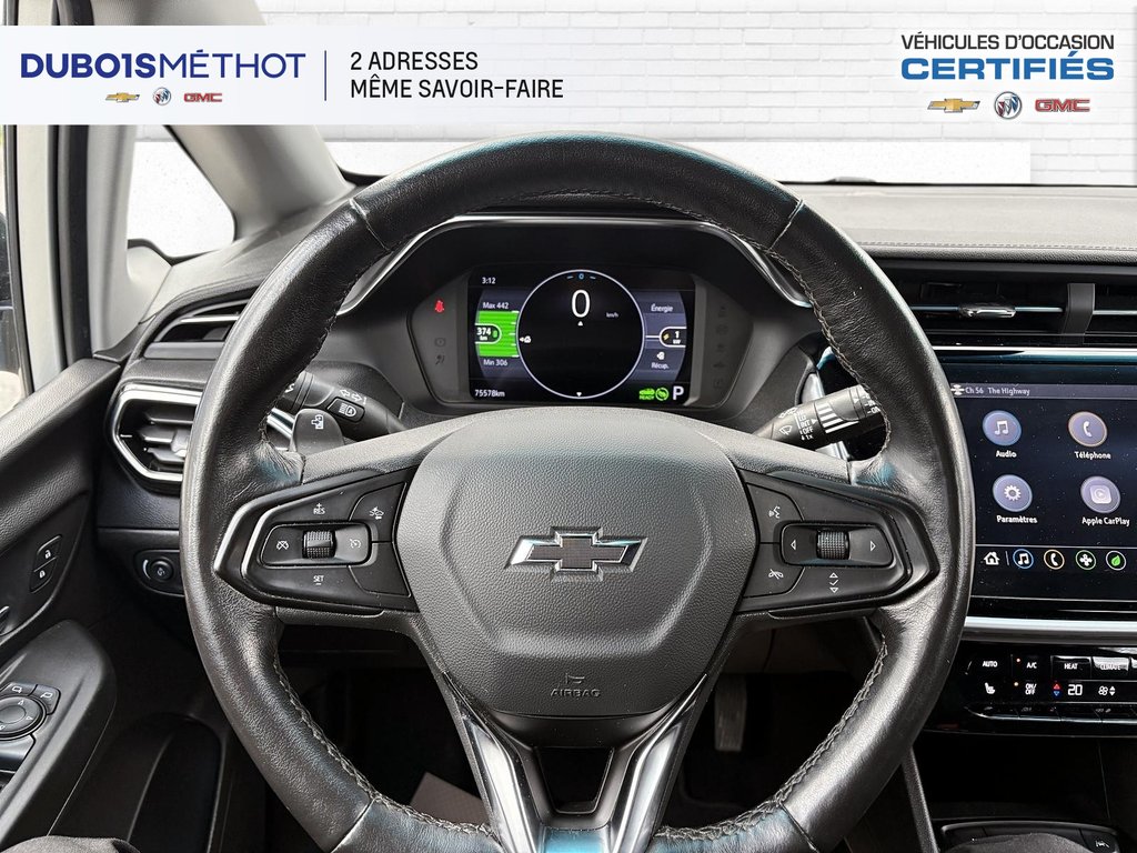 2022 Chevrolet Bolt EV 1LT, 100% ELECTRIQUE, SIEGES + VOLANT CHAUFFANTS!! in Plessisville, Quebec - 23 - w1024h768px
