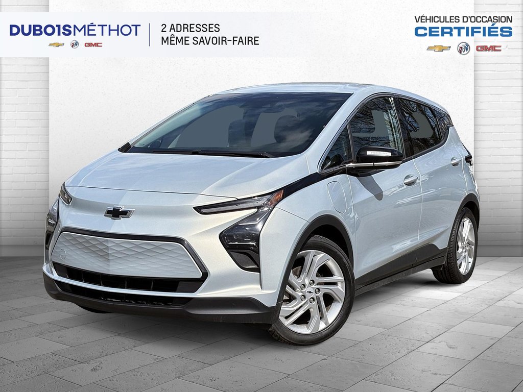 2022 Chevrolet Bolt EV 1LT, 100% ELECTRIQUE, SIEGES + VOLANT CHAUFFANTS!! in Plessisville, Quebec - 1 - w1024h768px