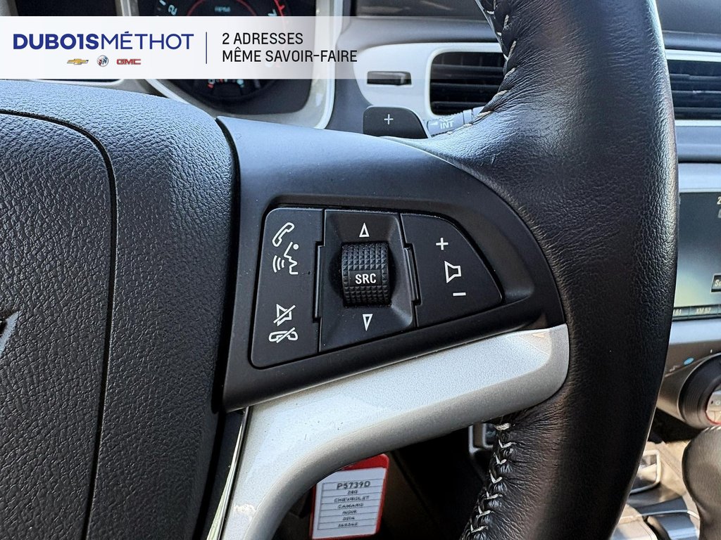 2014 Chevrolet Camaro 2SS, COUPE, V8 6.2L, TOIT, AUTOMATIQUE,BLUETOOTH!! in Plessisville, Quebec - 24 - w1024h768px