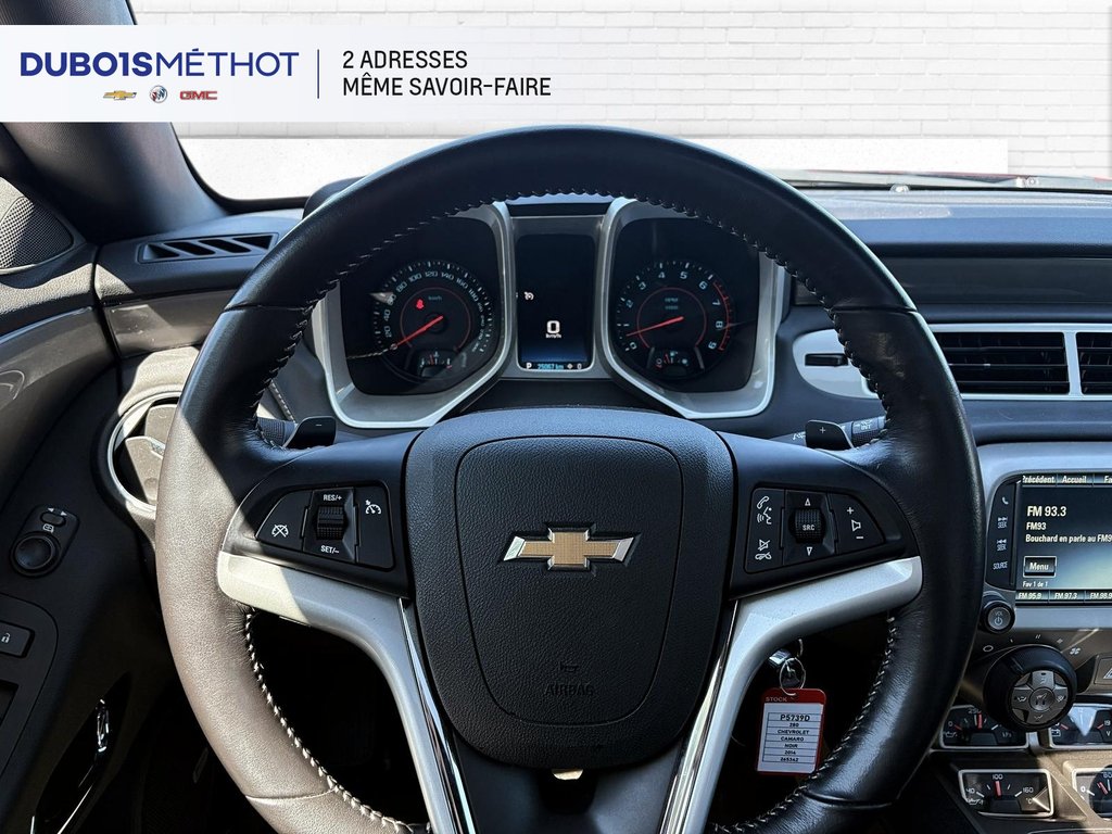 2014 Chevrolet Camaro 2SS, COUPE, V8 6.2L, TOIT, AUTOMATIQUE,BLUETOOTH!! in Plessisville, Quebec - 22 - w1024h768px
