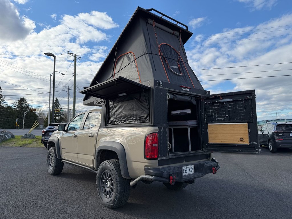 2022 Chevrolet Colorado 4WD ZR2, ALU-CAB, CANOPY CAMPER V6 3.6L OVERLAND in Plessisville, Quebec - 46 - w1024h768px