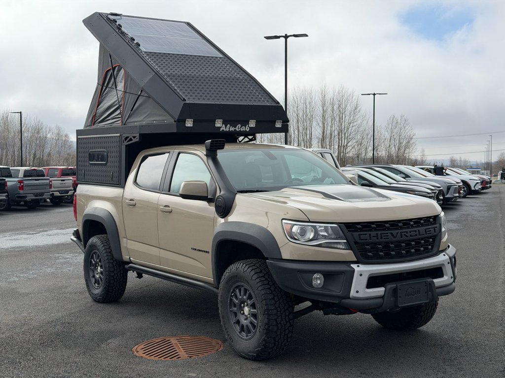 2022 Chevrolet Colorado 4WD ZR2, ALU-CAB, CANOPY CAMPER V6 3.6L OVERLAND in Plessisville, Quebec - 8 - w1024h768px