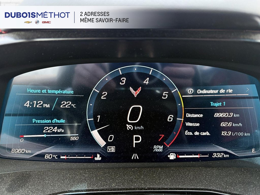2023 Chevrolet Corvette 1LT, V8 6.2L, COUPE STINGRAY !!! in Victoriaville, Quebec - 26 - w1024h768px