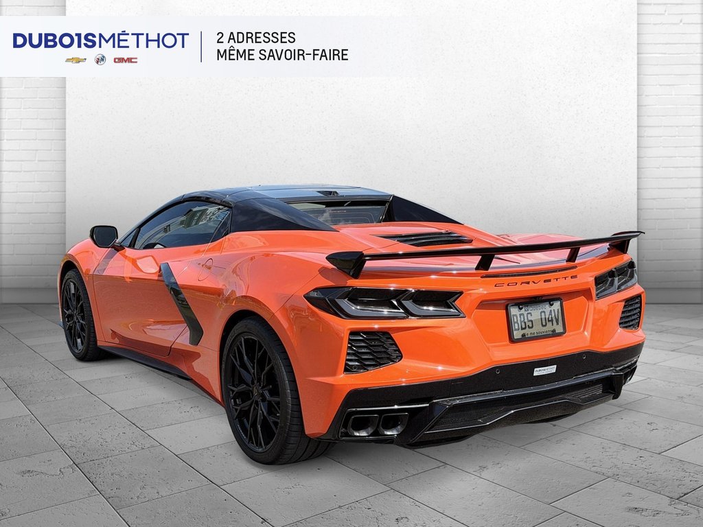 2025 Chevrolet Corvette V8 6.2L, 3LT, CONVERTIBLE, CABRIOLET CUIR in Victoriaville, Quebec - 5 - w1024h768px