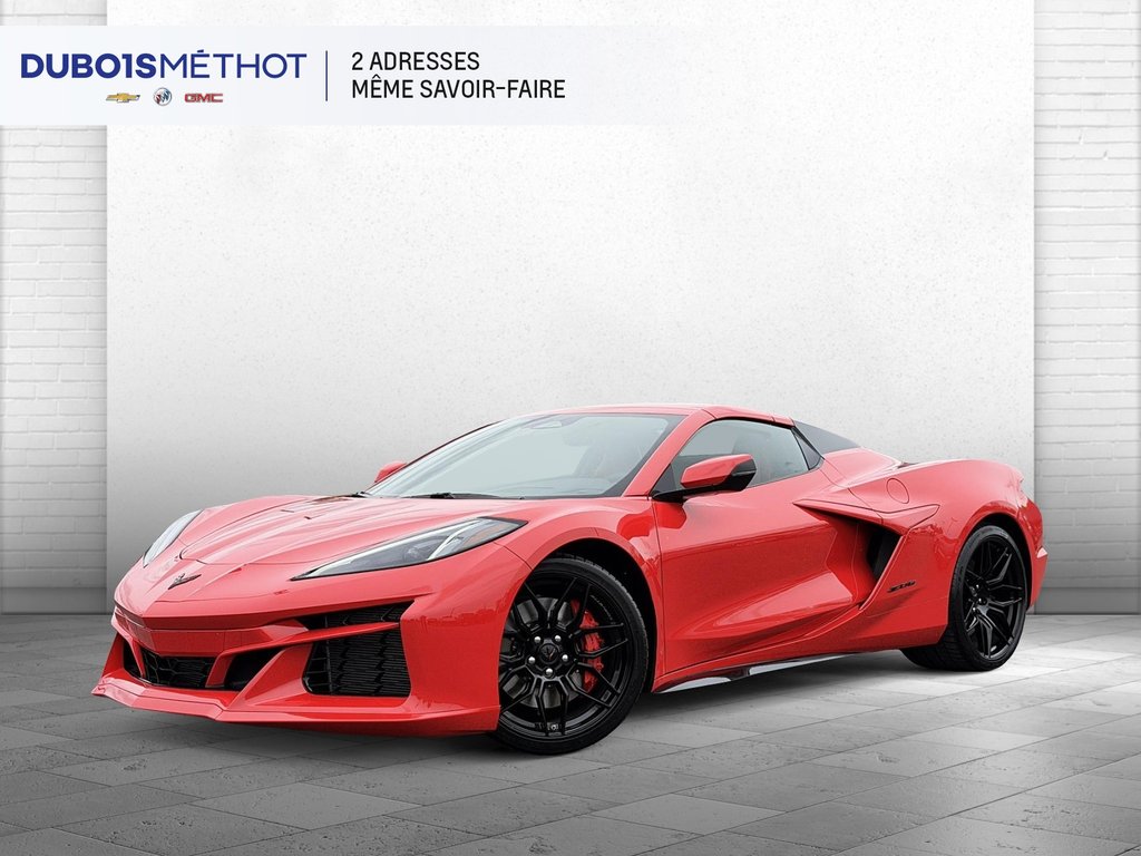 2025 Chevrolet Corvette Z06, 1LZ, V8 5.5L CONVERTIBLE, ROUGE INT. ROUGE !! in Plessisville, Quebec - 1 - w1024h768px