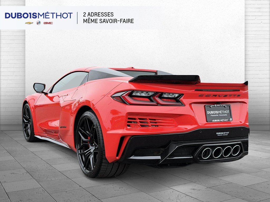 2025 Chevrolet Corvette Z06, 1LZ, V8 5.5L CONVERTIBLE, ROUGE INT. ROUGE !! in Plessisville, Quebec - 12 - w1024h768px