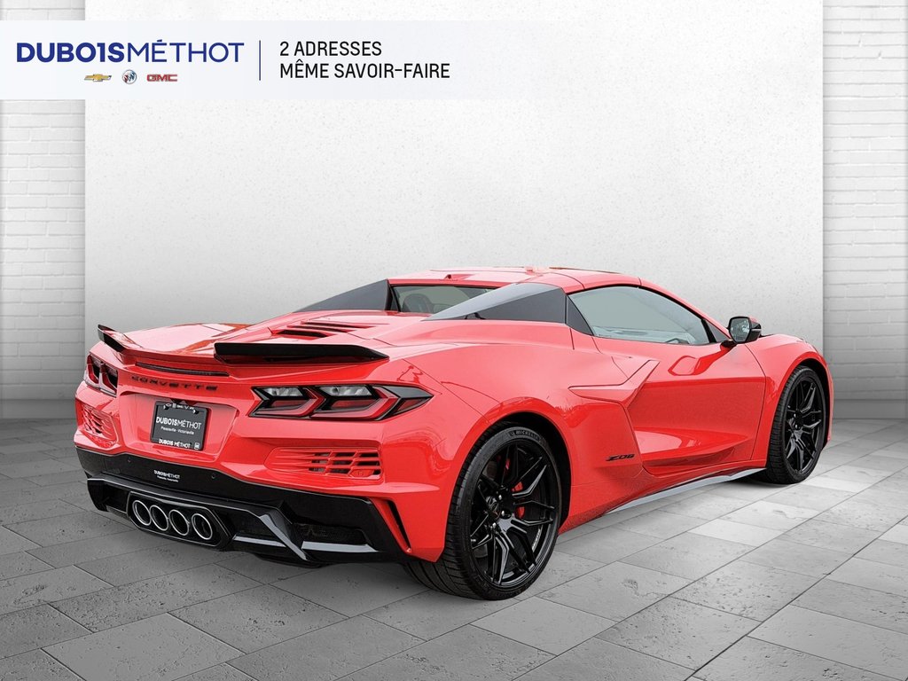 2025 Chevrolet Corvette Z06, 1LZ, V8 5.5L CONVERTIBLE, ROUGE INT. ROUGE !! in Plessisville, Quebec - 7 - w1024h768px