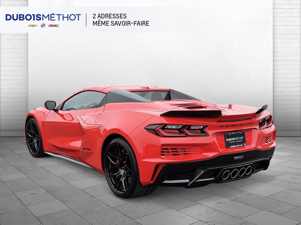 2025 Chevrolet Corvette Z06, 1LZ, V8 5.5L CONVERTIBLE, ROUGE INT. ROUGE !! in Plessisville, Quebec - 5 - w1024h768px