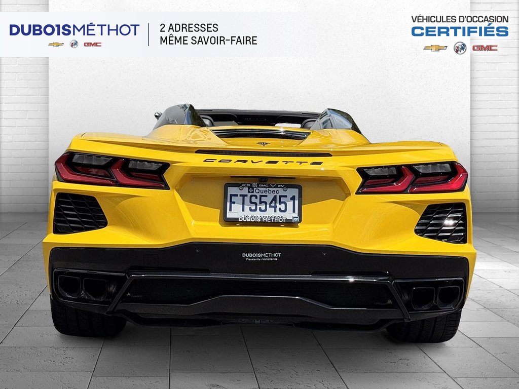 Chevrolet Corvette 1LT, V8 6.2L, STINGRAY, CABRIOLET, BOSE, CUIR 2025 à Plessisville, Québec - 14 - w1024h768px