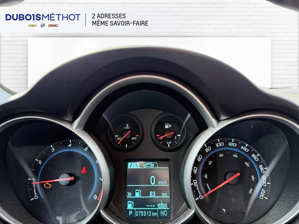 2014 Chevrolet Cruze 1LT, AUTOMATIQUE, BERLINE, AIR CLIMATISEE !!! in Plessisville, Quebec - 23 - w1024h768px