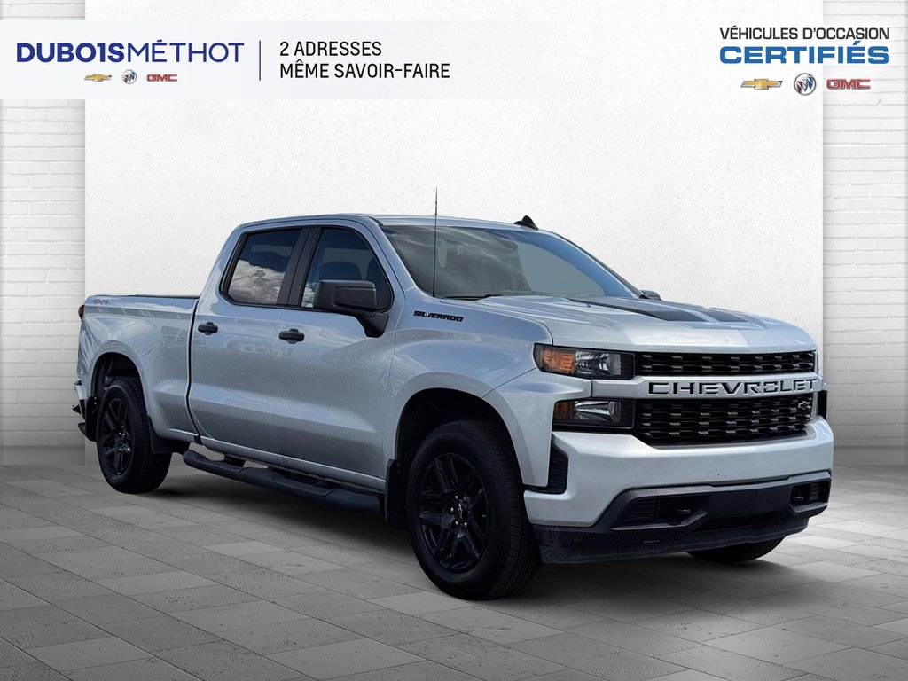 2021 Chevrolet Silverado 1500 CUSTOM, RALLYE EDITION, CREW, 4X4, 2.7L TURBO !!! in Plessisville, Quebec - 9 - w1024h768px