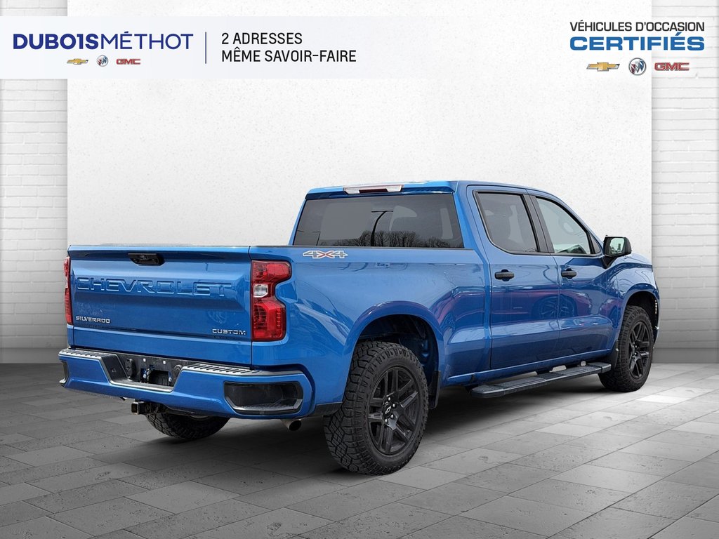 2022 Chevrolet Silverado 1500 CUSTOM, 2.7L TURBO, CREW, 4X4, CARPLAY CAMERA !!! in Victoriaville, Quebec - 7 - w1024h768px