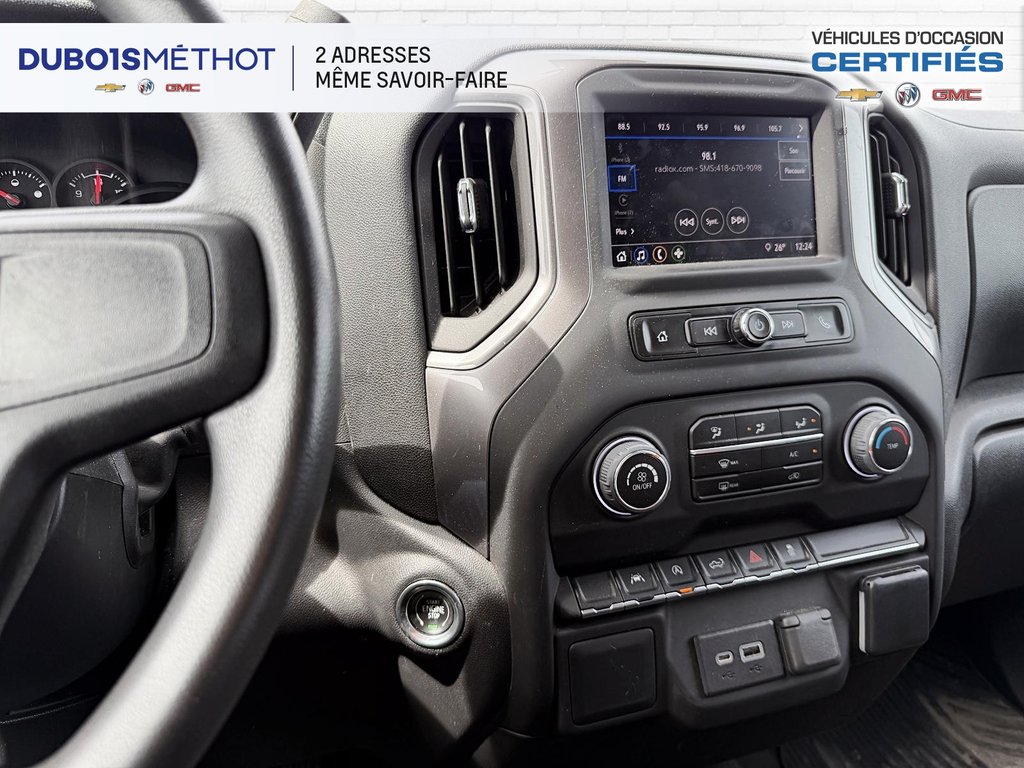 2022 Chevrolet Silverado 1500 CUSTOM, 2.7L TURBO, CREW, 4X4, CARPLAY CAMERA !!! in Victoriaville, Quebec - 15 - w1024h768px