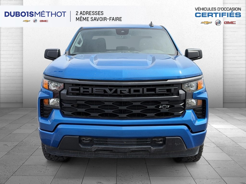 2022 Chevrolet Silverado 1500 CUSTOM, 2.7L TURBO, CREW, 4X4, CARPLAY CAMERA !!! in Victoriaville, Quebec - 3 - w1024h768px