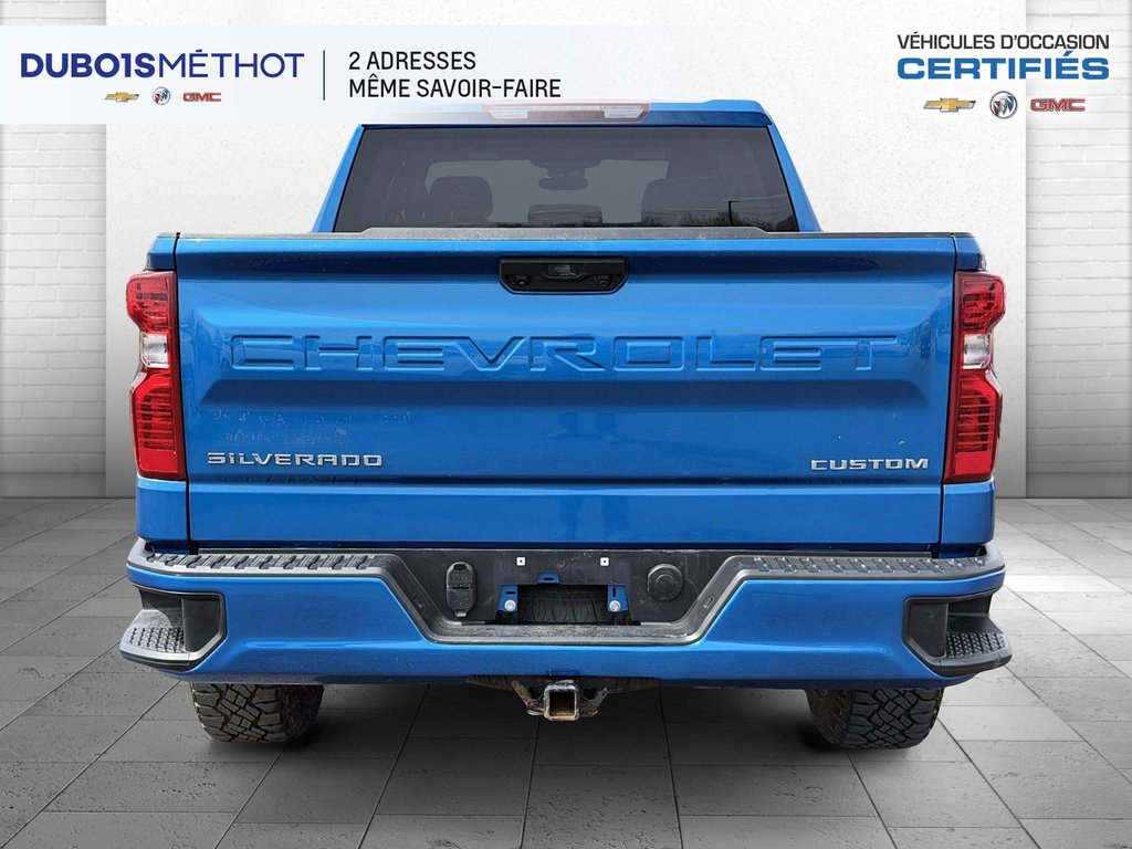 2022 Chevrolet Silverado 1500 CUSTOM, 2.7L TURBO, CREW, 4X4, CARPLAY CAMERA !!! in Victoriaville, Quebec - 6 - w1024h768px