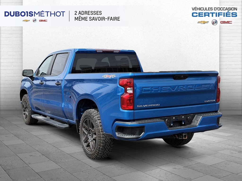 2022 Chevrolet Silverado 1500 CUSTOM, 2.7L TURBO, CREW, 4X4, CARPLAY CAMERA !!! in Victoriaville, Quebec - 5 - w1024h768px