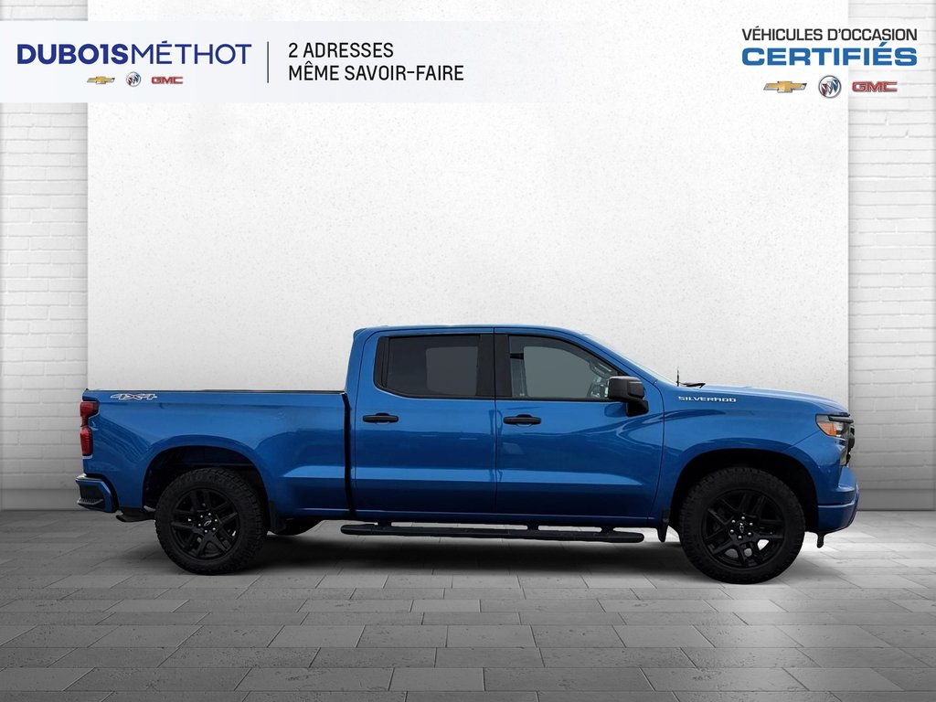 2022 Chevrolet Silverado 1500 CUSTOM, 2.7L TURBO, CREW, 4X4, CARPLAY CAMERA !!! in Victoriaville, Quebec - 8 - w1024h768px