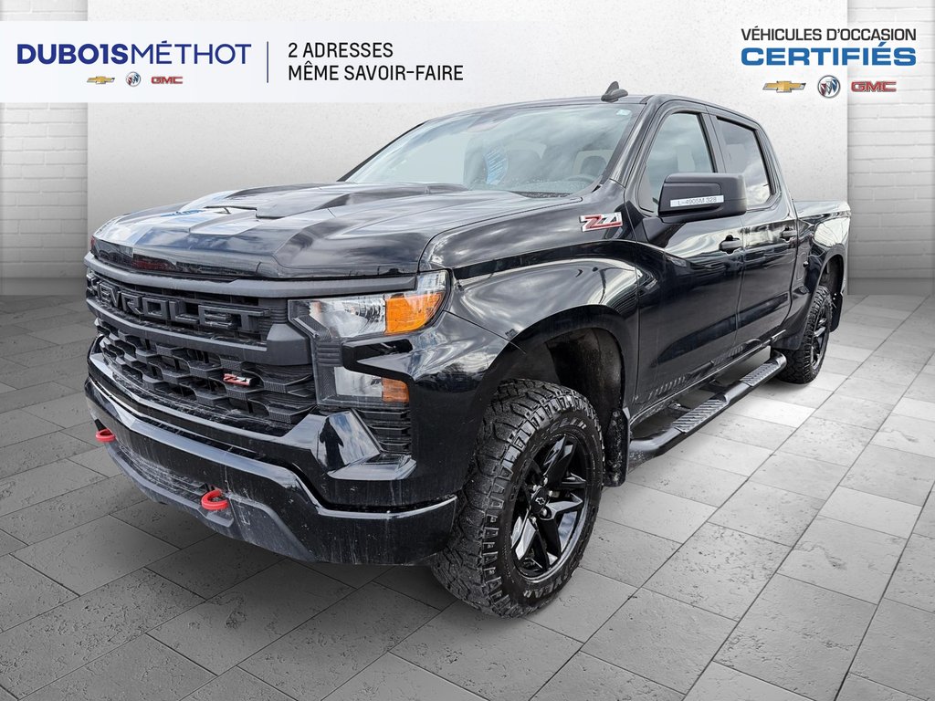 Chevrolet Silverado 1500 CUSTOM TRAIL BOSS 4 CYL. 2.7L TURBO Z71 4X4 CREW ! 2023 à Victoriaville, Québec - 1 - w1024h768px