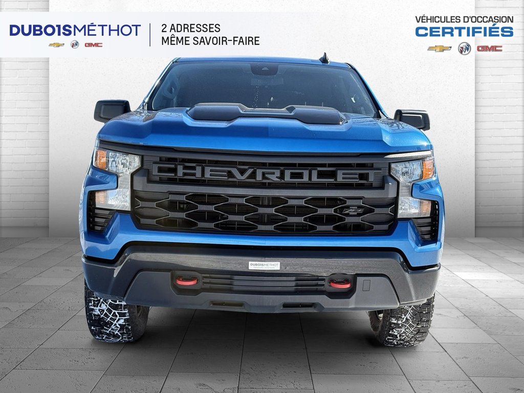 Chevrolet Silverado 1500 CUSTOM TRAIL BOSS 4 CYL. 2.7L TURBO Z71 4X4 CREW ! 2024 à Plessisville, Québec - 3 - w1024h768px