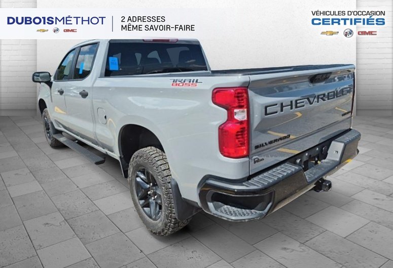 Chevrolet Silverado 1500 CUSTOM TRAIL BOSS, CREW, 2,7L TURBO, 4X4, Z71 !!! 2024 à Plessisville, Québec - 4 - w1024h768px