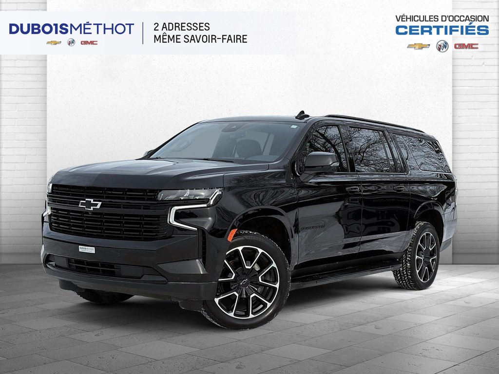 Chevrolet Suburban RST, DURAMAX 3.0L DIESEL, 7 PASSAGERS, CUIR !!! 2024 à Plessisville, Québec - 1 - w1024h768px