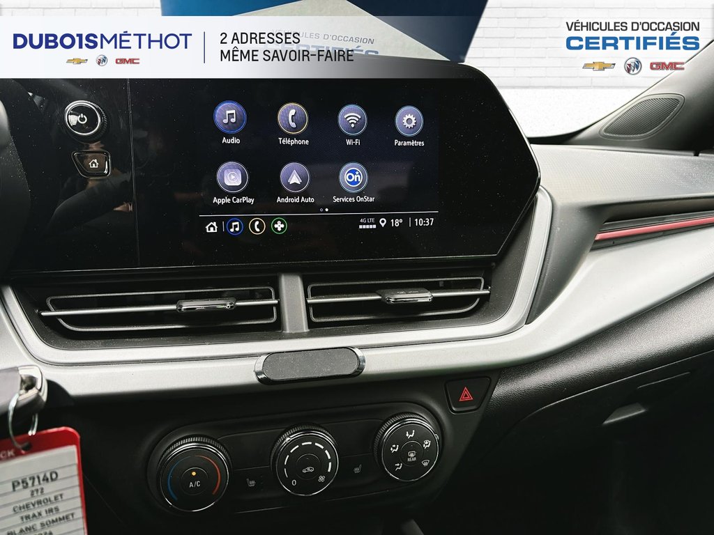 2024 Chevrolet Trax 1RS, SIEGES ET VOLANT CHAUFFANT, CARPLAY !!! in Plessisville, Quebec - 5 - w1024h768px