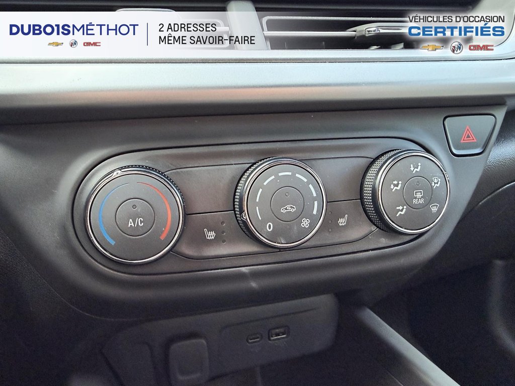 2024 Chevrolet Trax 1RS AUTOMATIQUE VUS SIEGES ET VOLANT CHAUFFANT ! in Plessisville, Quebec - 17 - w1024h768px