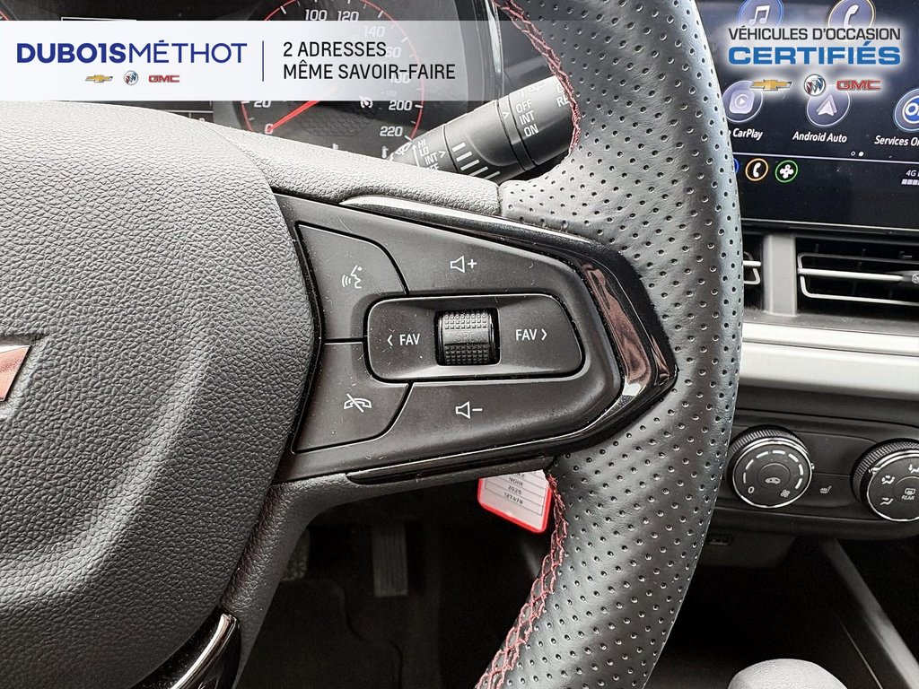 2025 Chevrolet Trax 1RS, 1.3L, SIEGES+VOLANT CHAUFFANT, VUS, CAMERA !! in Plessisville, Quebec - 23 - w1024h768px