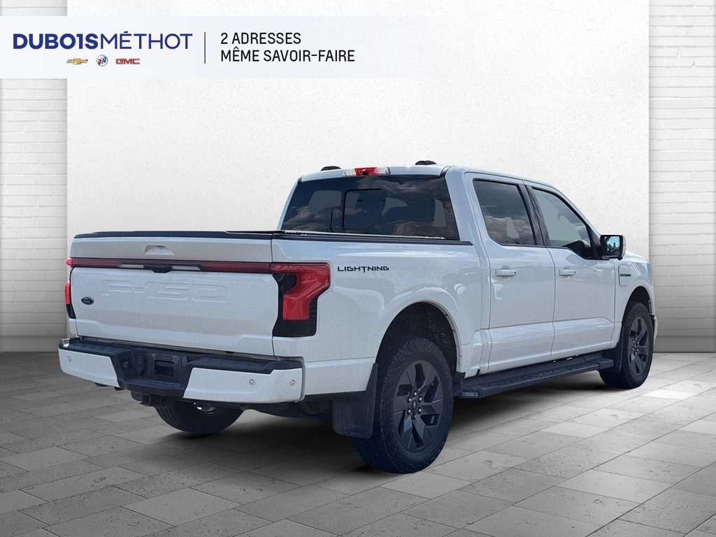 Ford F-150 Lightning LARIAT 100% ELECTRIQUE GROSSE BATTERIE CUIR TOIT ! 2023 à Plessisville, Québec - 7 - w1024h768px