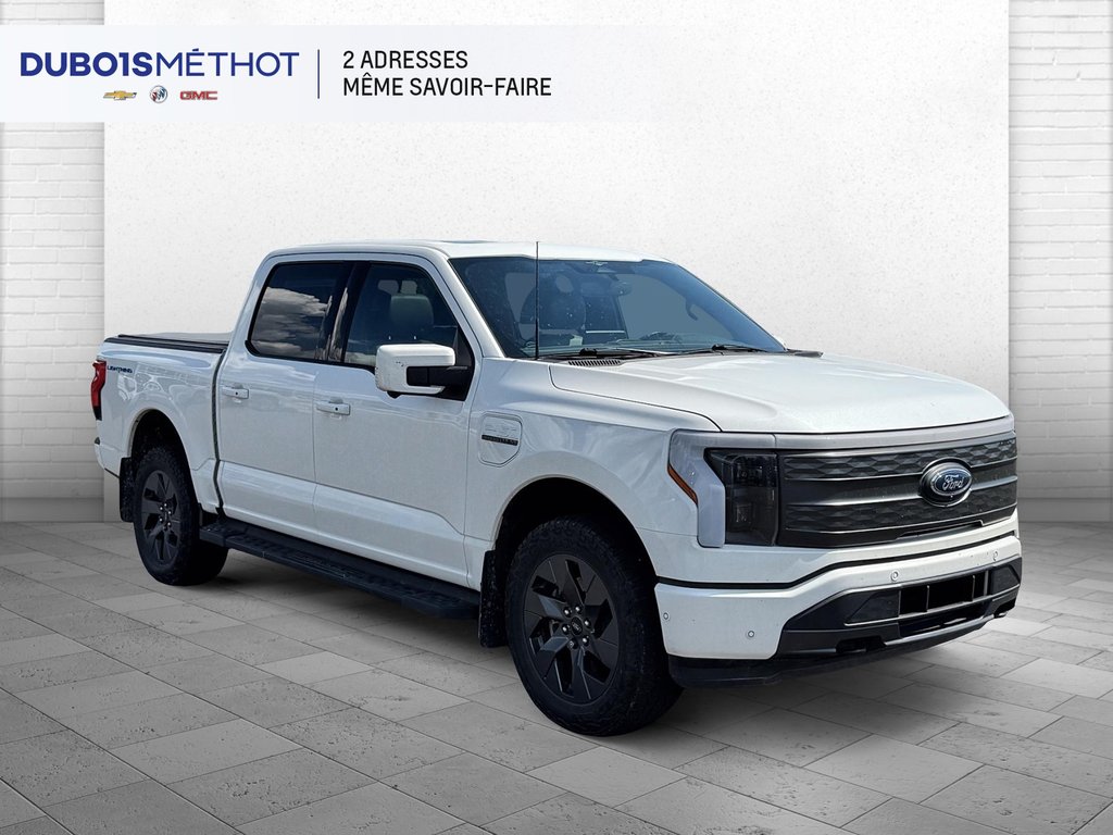 Ford F-150 Lightning LARIAT 100% ELECTRIQUE GROSSE BATTERIE CUIR TOIT ! 2023 à Plessisville, Québec - 9 - w1024h768px