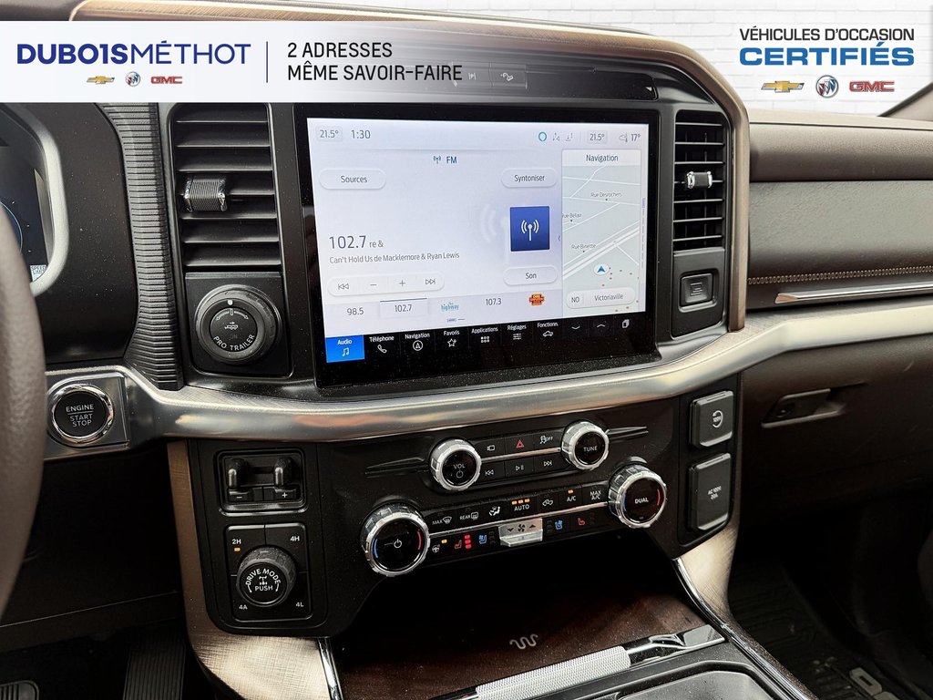Ford F-150 KING RANCH, V6 3.5L ECOBOOST , CUIR, TOIT, GPS !!! 2025 à Victoriaville, Québec - 30 - w1024h768px