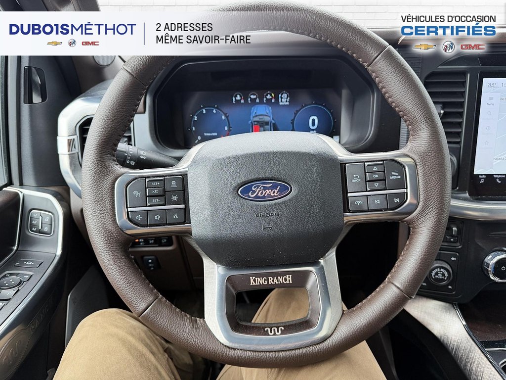 Ford F-150 KING RANCH, V6 3.5L ECOBOOST , CUIR, TOIT, GPS !!! 2025 à Victoriaville, Québec - 35 - w1024h768px