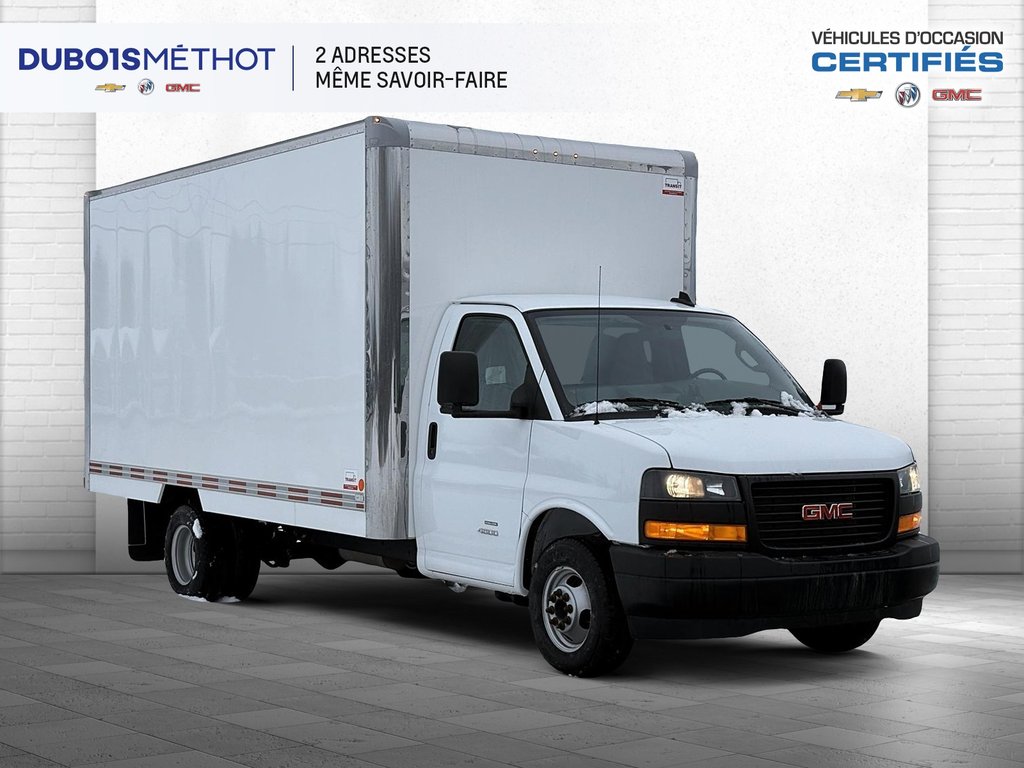 2024 GMC Savana Commercial Cutaway 4500, CUBE 16 PIEDS, V8 6.6L ESSENCE, DOULE ROUES! in Victoriaville, Quebec - 8 - w1024h768px