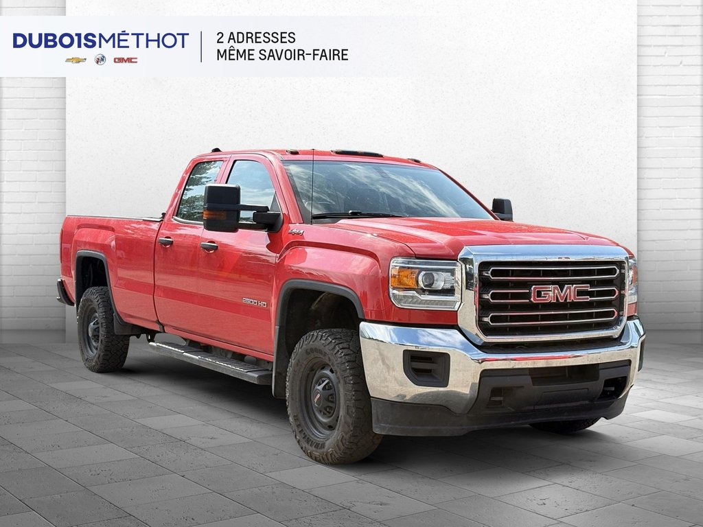 GMC Sierra 2500HD WORK TRUCK, 4X4, DOUBLE CAB, V8 6.0L A ESSENCE !!! 2018 à Victoriaville, Québec - 9 - w1024h768px