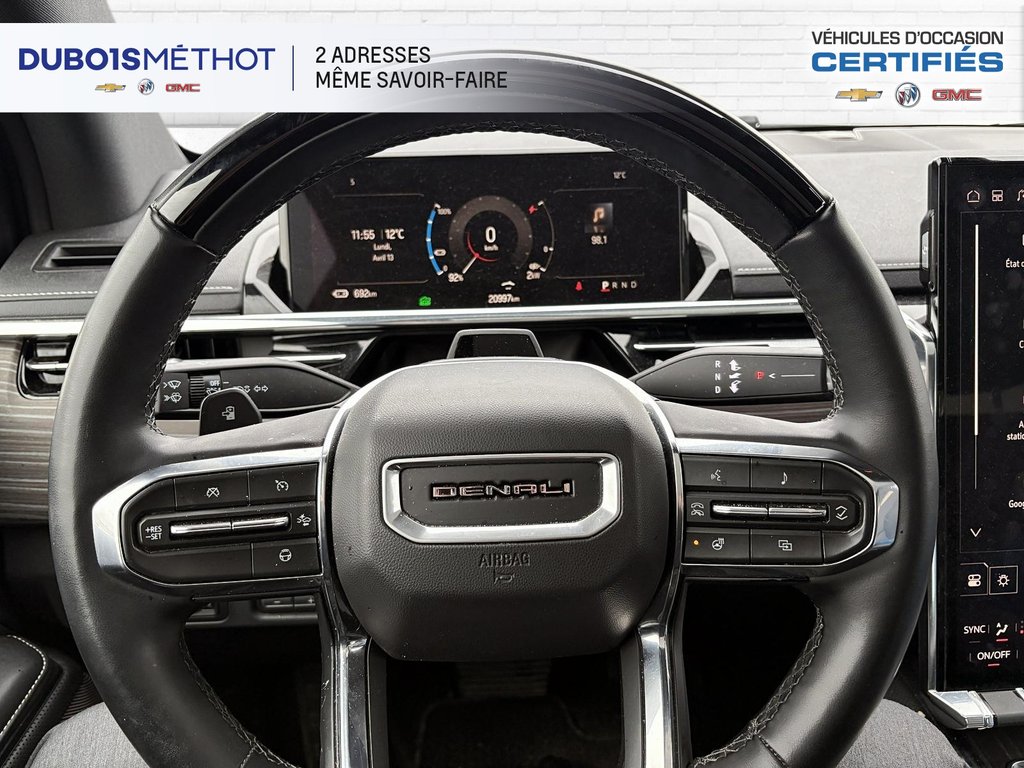 2025 GMC Sierra EV DENALI MAX RANGE, CAMION 100% ELECTRIQUE !!! in Victoriaville, Quebec - 11 - w1024h768px