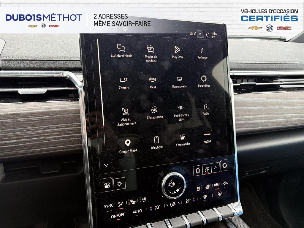 2025 GMC Sierra EV DENALI MAX RANGE, CAMION 100% ELECTRIQUE !!! in Victoriaville, Quebec - 14 - w1024h768px