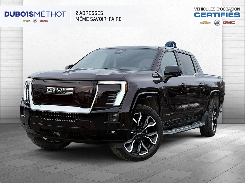 GMC Sierra EV DENALI EV AUTONOMIE PROLONGE, CAMION 100% EV 2025 à Victoriaville, Québec - 1 - w1024h768px