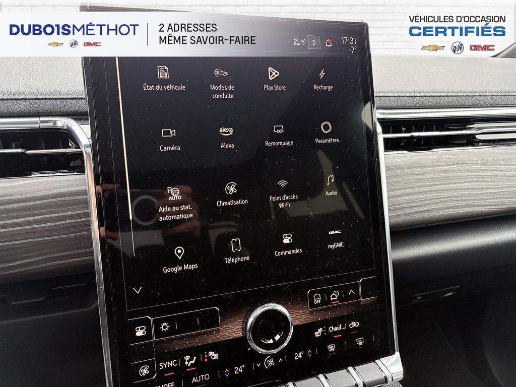 GMC Sierra EV DENALI EV AUTONOMIE PROLONGE, CAMION 100% EV 2025 à Victoriaville, Québec - 27 - w1024h768px