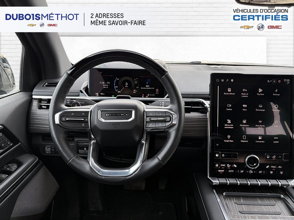 GMC Sierra EV DENALI EV AUTONOMIE PROLONGE, CAMION 100% EV 2025 à Victoriaville, Québec - 15 - w1024h768px