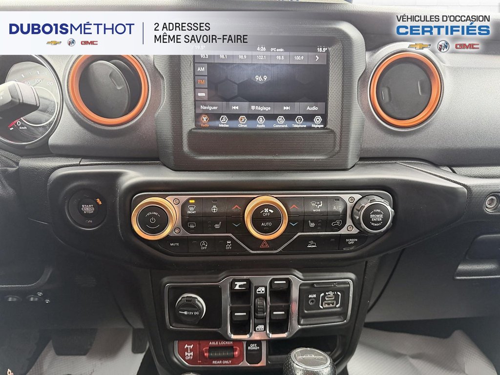 Jeep Gladiator MOJAVE, V6 3.6L, 4X4, CUIR, 2021 à Plessisville, Québec - 25 - w1024h768px