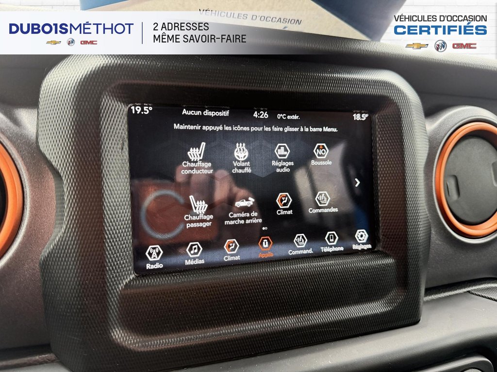 Jeep Gladiator MOJAVE, V6 3.6L, 4X4, CUIR, 2021 à Plessisville, Québec - 31 - w1024h768px