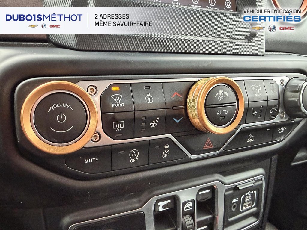 Jeep Gladiator MOJAVE, V6 3.6L, 4X4, CUIR, 2021 à Plessisville, Québec - 27 - w1024h768px