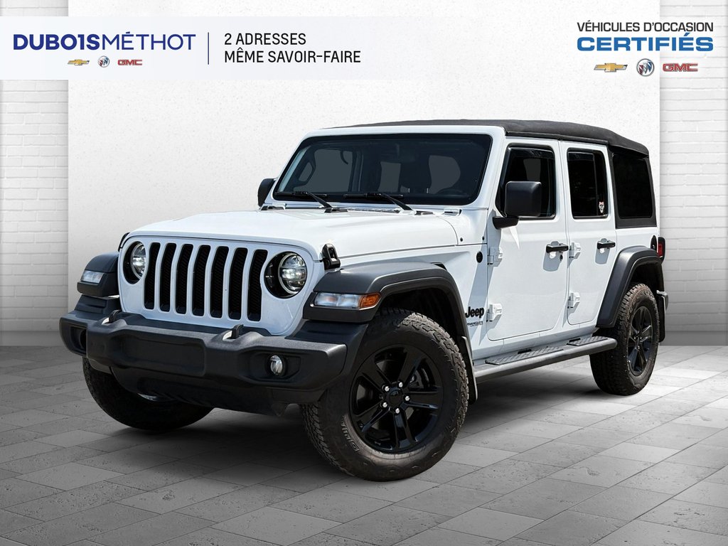 2021 Jeep Wrangler UNLIMITED SPORT ALTITUDE, V6 3.6L, AUTO, 4X4 !!! in Plessisville, Quebec - 1 - w1024h768px