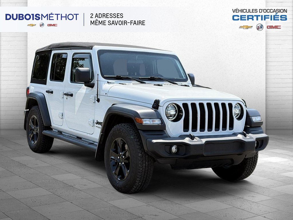 2021 Jeep Wrangler UNLIMITED SPORT ALTITUDE, V6 3.6L, AUTO, 4X4 !!! in Plessisville, Quebec - 9 - w1024h768px
