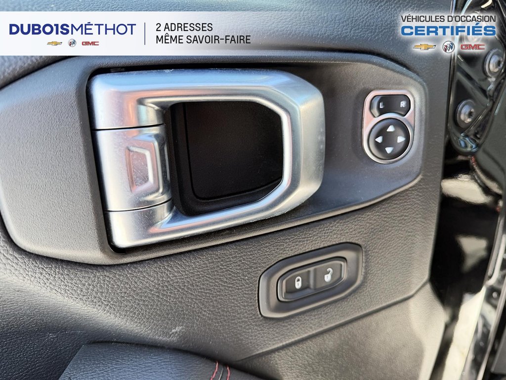 Jeep Wrangler UNLIMITED RUBICON V6 3.0L DIESEL 4X4 TOIT RIGIDE ! 2022 à Victoriaville, Québec - 19 - w1024h768px